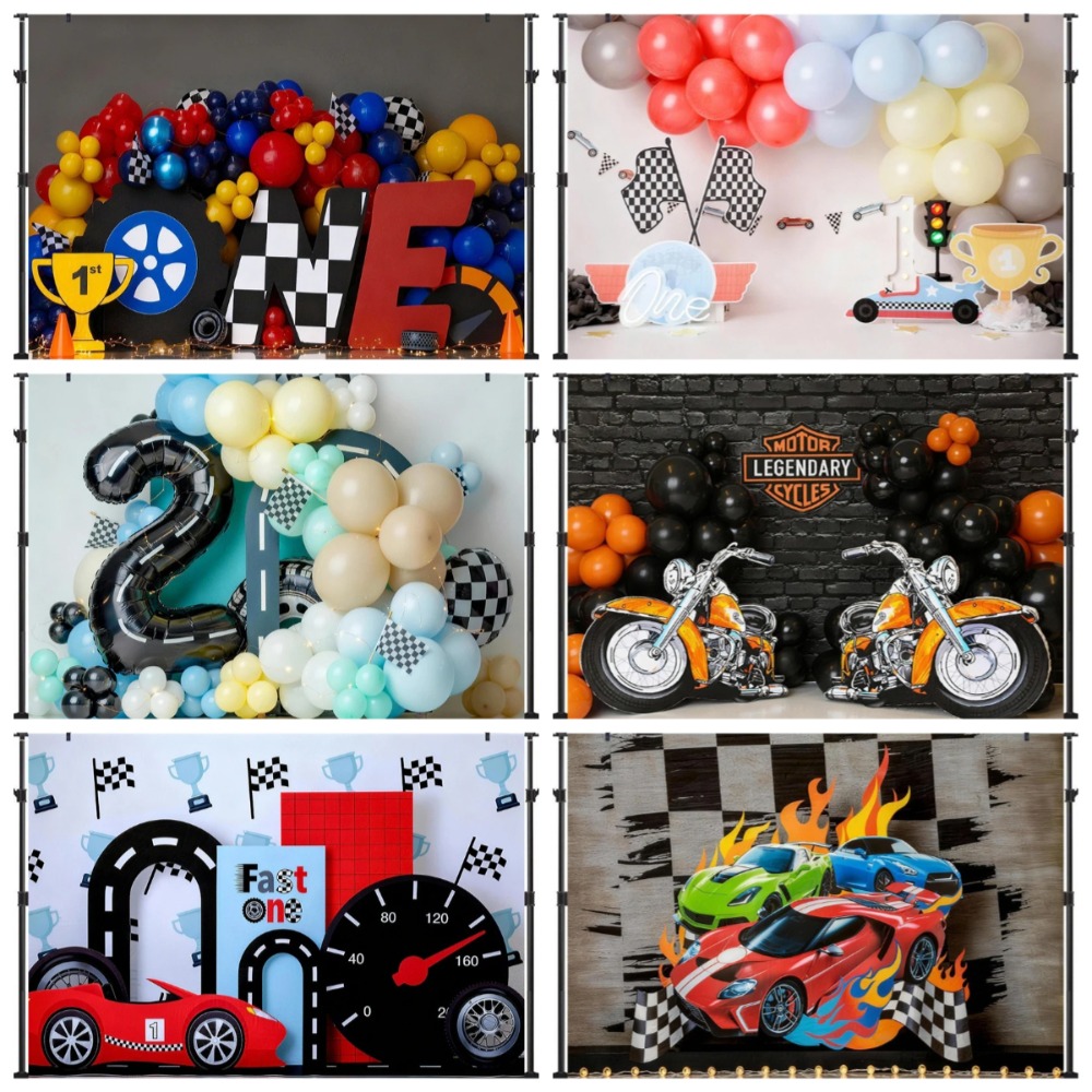 Photography Competition - Speed Racing Competition Themed Banner Decoration