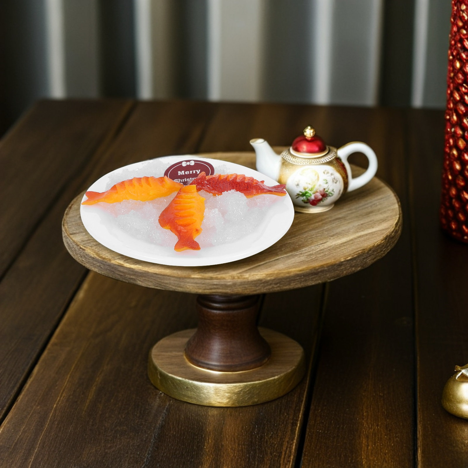 Photography Yellow - Artificial Seafood Display Effect Yellow Croaker