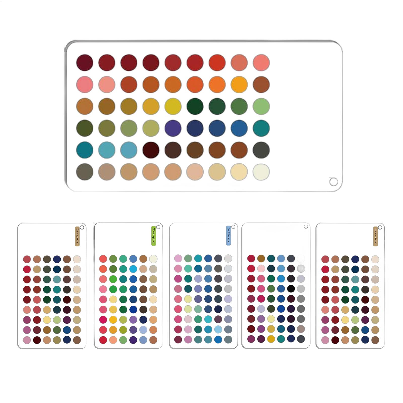 Deep Autumn Color Palette Card - Color Checker Card ulasan dan harga