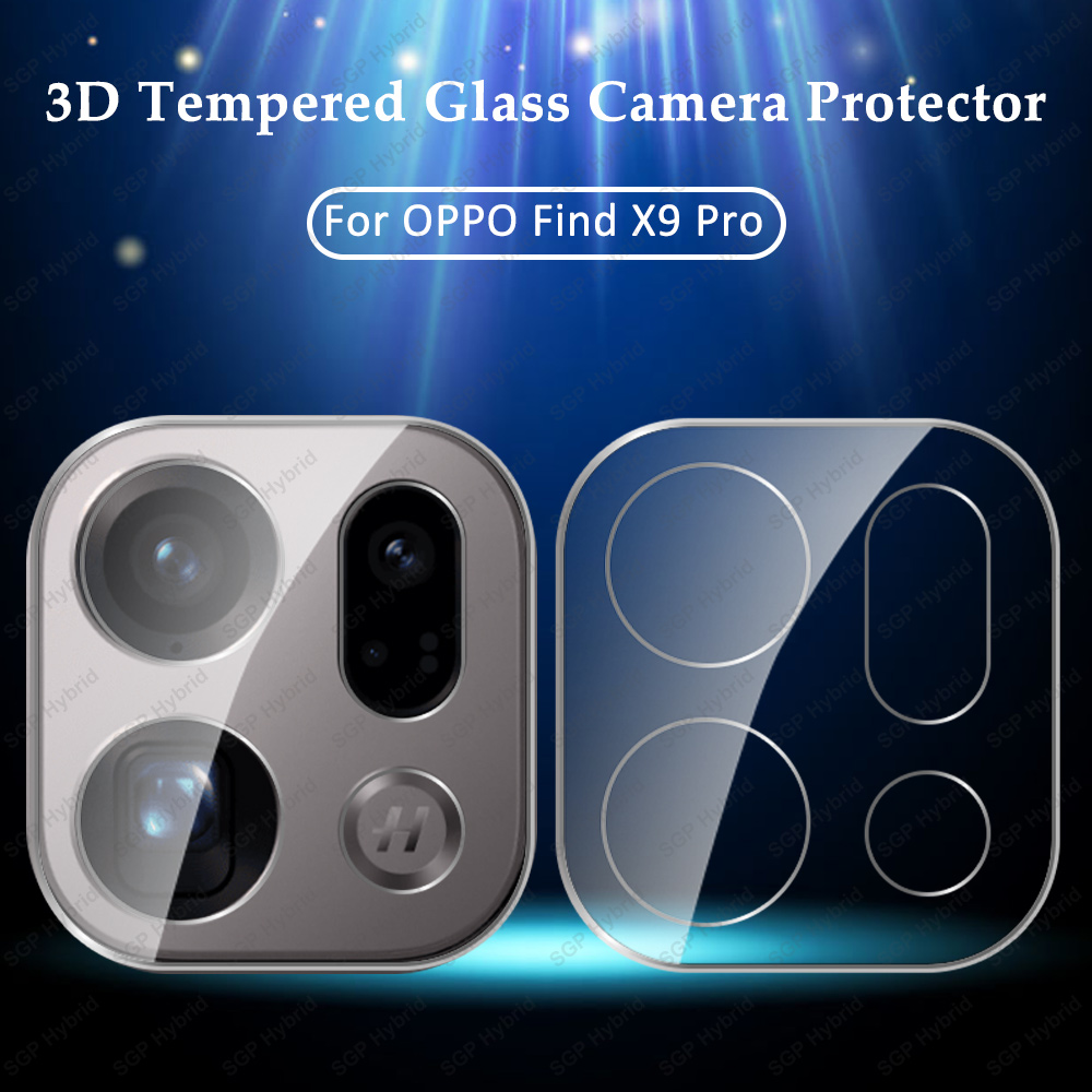 2Pcs 3D Clear Camera Glass Pro - Photography Kit Oppo Find X9 Pro ulasan dan harga