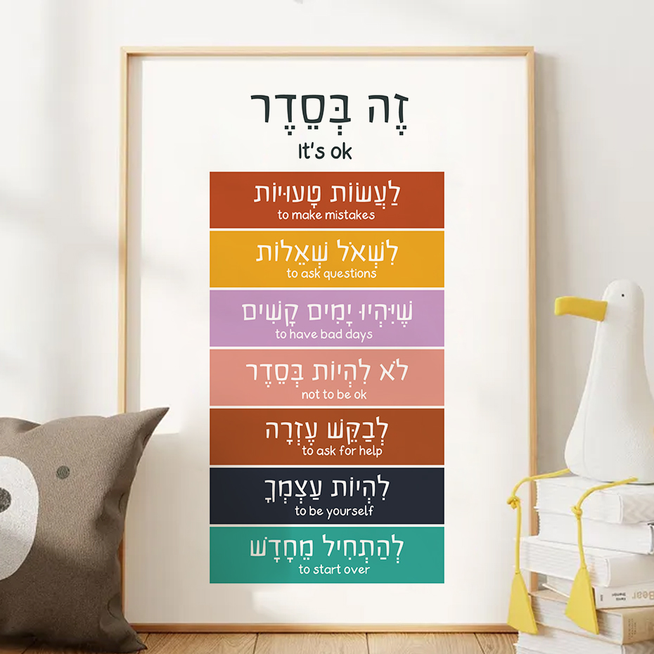 Hebrew English Inspirational P - Photography Quotes ulasan dan harga