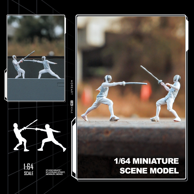 Resin 3D Print  1/64 Fencing C - Photography Competition ulasan dan harga