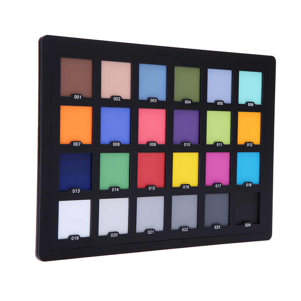 Professional 24 Color Card Tes - Color Checker Card ulasan dan harga