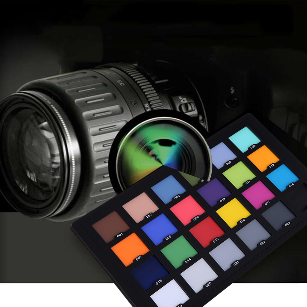 Professional 24 Color Card Tes - Color Checker Card ulasan dan harga