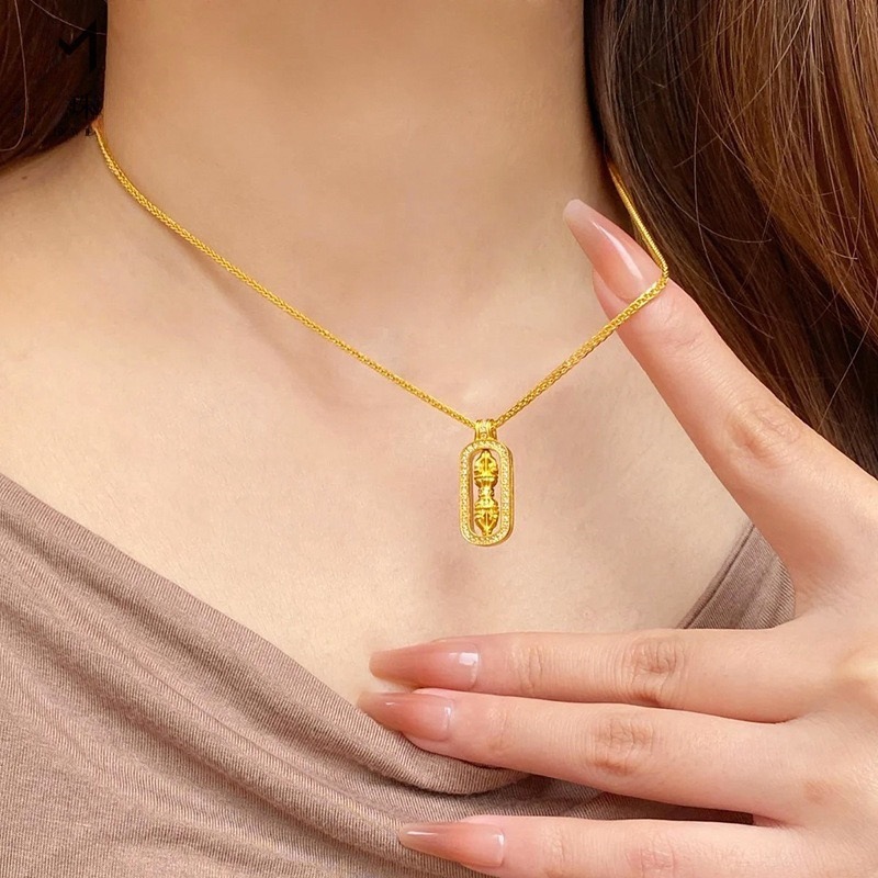Women 24K Gold AU999 Pure Gold - Photography Yellow ulasan dan harga