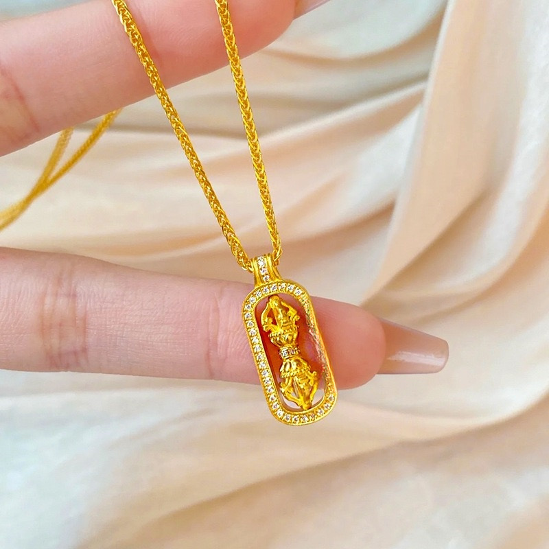 Women 24K Gold AU999 Pure Gold - Photography Yellow ulasan dan harga
