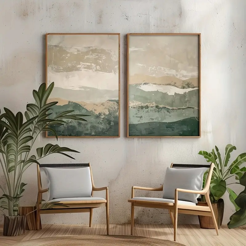 2pcs/set Wabi Sabi Abstract Ge - Photography Course ulasan dan harga