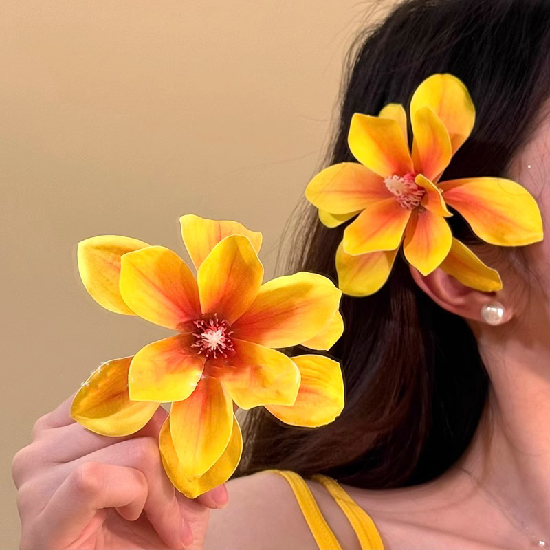 Beach vacation style, yellow f - Photography Yellow ulasan dan harga