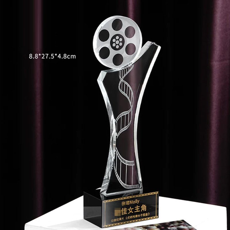 Customized Crystal Trophy, Fil - Photography Competition ulasan dan harga