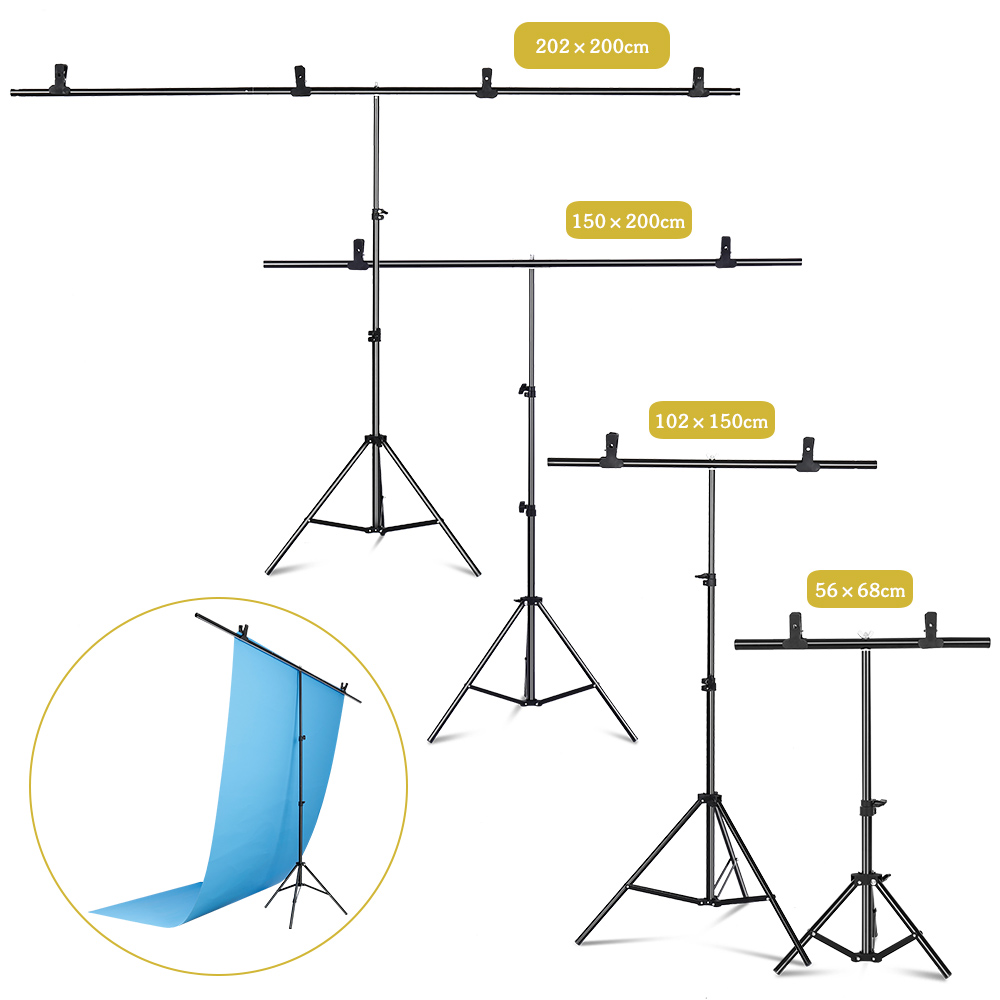 Photography Photo Studio T-Sha - Backdrop Stand Kit ulasan dan harga