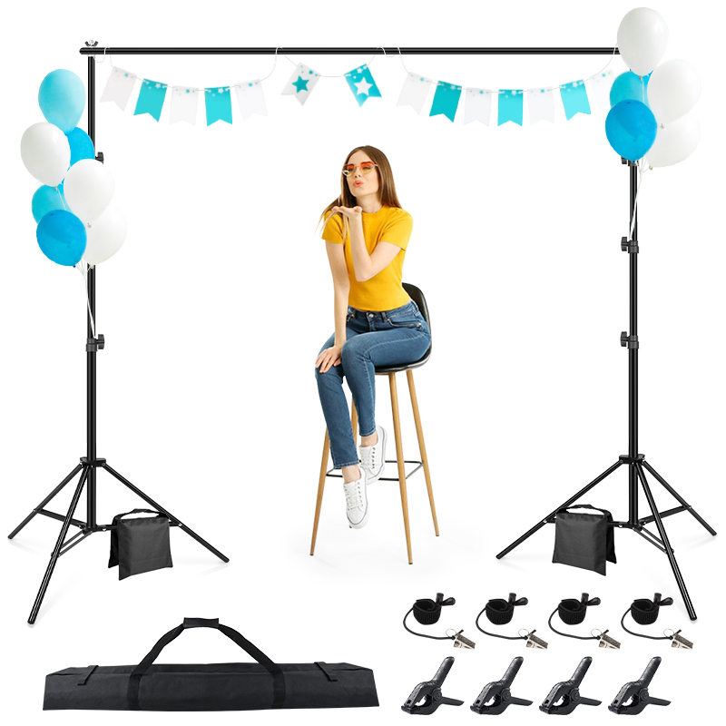 Backdrop Stand Video Photo Vid - Backdrop Stand Kit ulasan dan harga