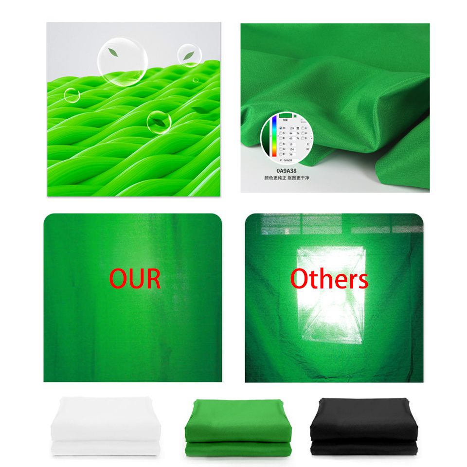 Green Screen Chromakey Cromake - Backdrop Stand Kit ulasan dan harga