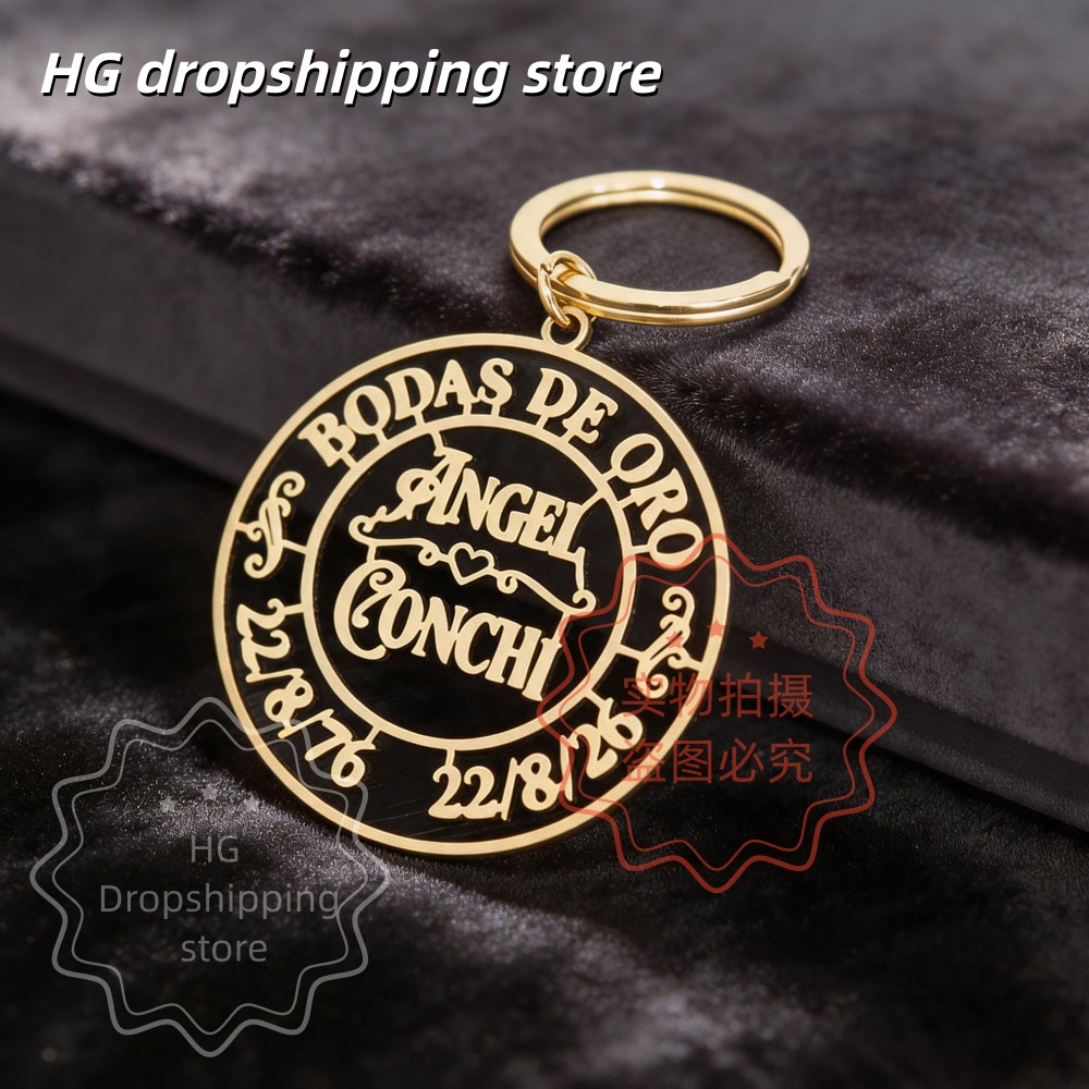 Personalized Logo Keychain Who - Photography Yellow ulasan dan harga