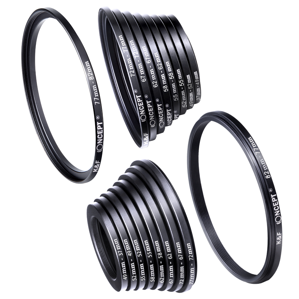 K&F CONCEPT 18 in 1 Filter Ada - Macro Extension Tube ulasan dan harga