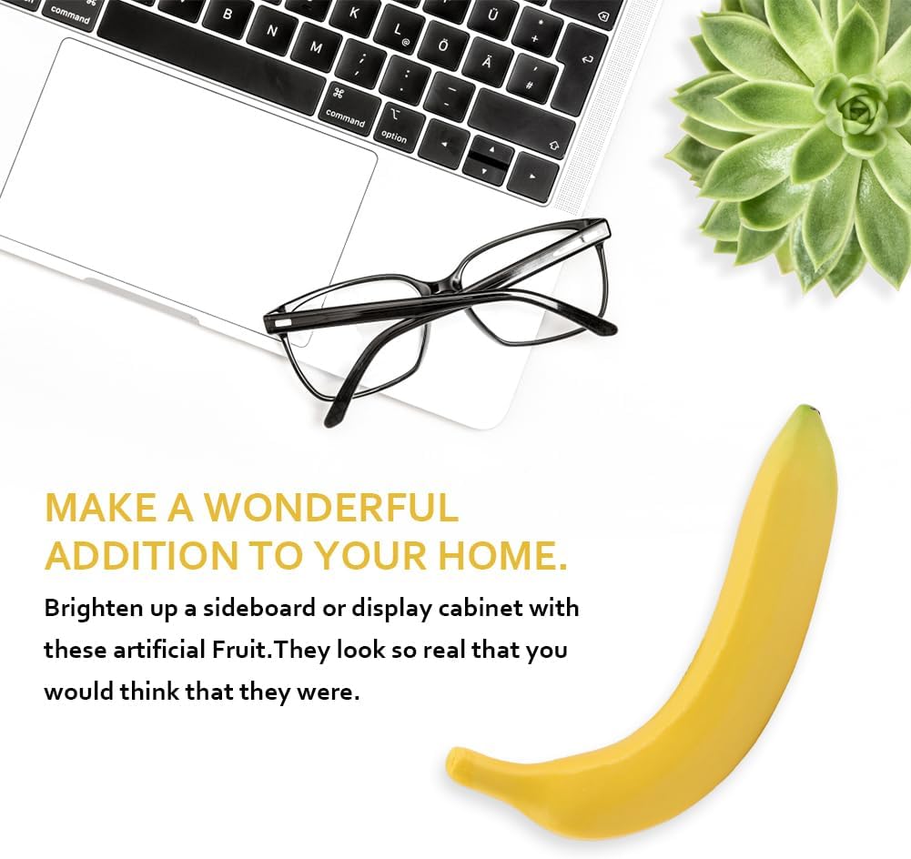Artificial Yellow Bananas Life - Photography Yellow ulasan dan harga