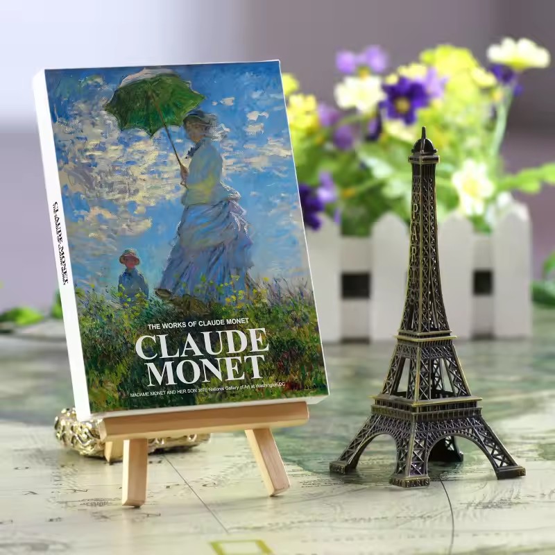 30 Sheets/Set Claude Monet Oil - Photography Course ulasan dan harga
