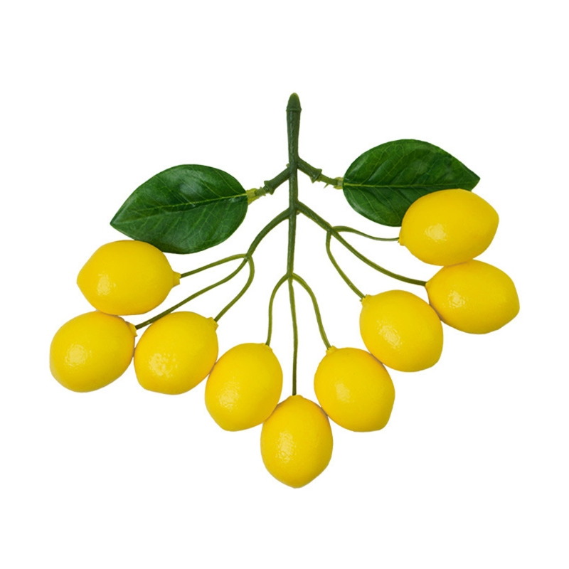 Artificial Lemons String, Vivi - Photography Yellow ulasan dan harga