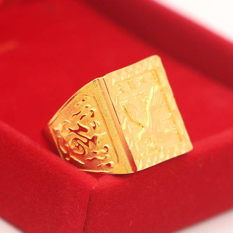 Grand Ambition Ring Men's 24K  - Photography Yellow ulasan dan harga