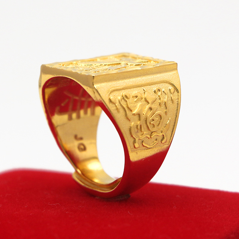 Grand Ambition Ring Men's 24K  - Photography Yellow ulasan dan harga