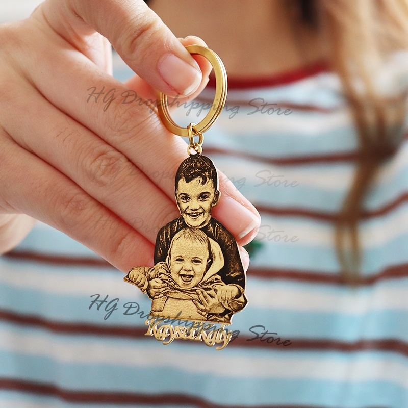 Personalized Baby Photo Keycha - Photography Yellow ulasan dan harga