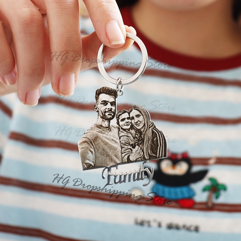 Personalized Baby Photo Keycha - Photography Yellow ulasan dan harga