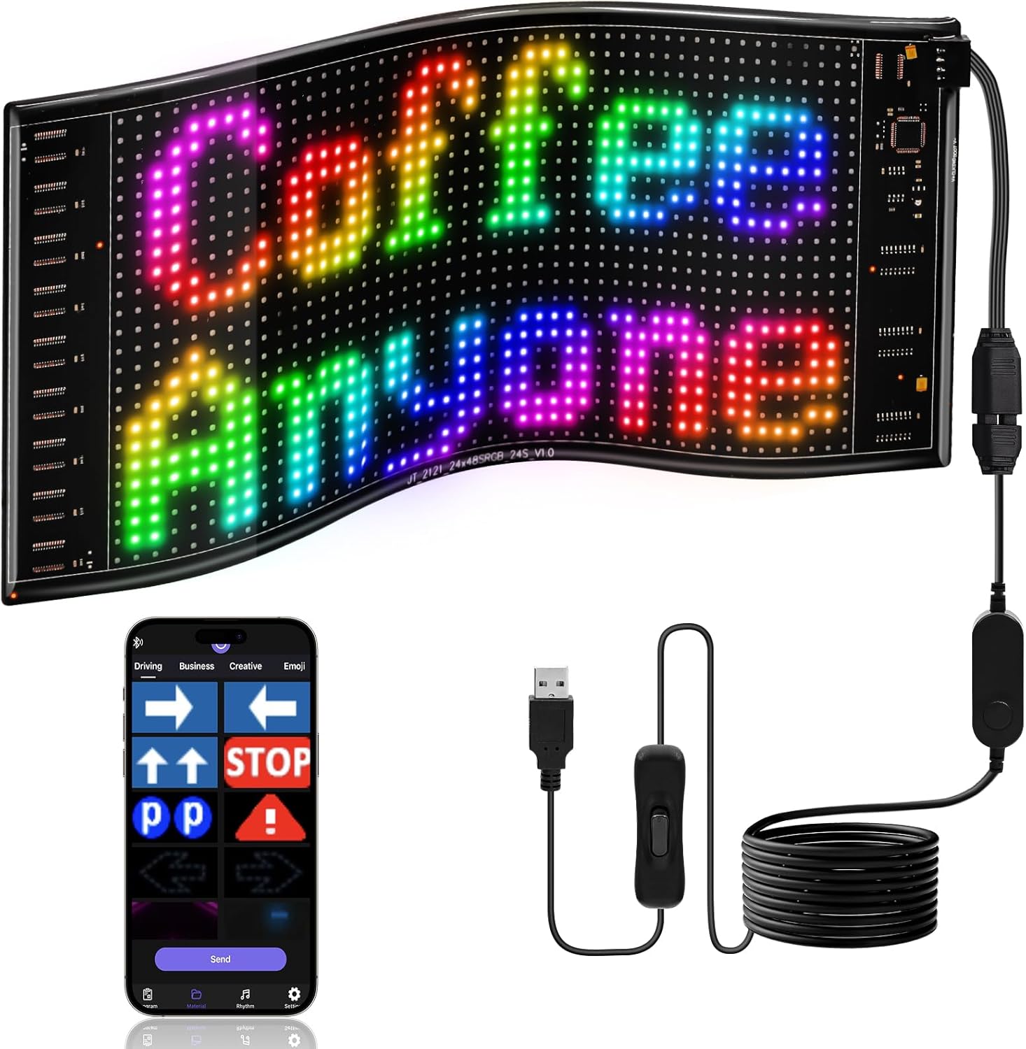 LED DIY Matrix Pixel Panel Led - Pixel Art Led Panel ulasan dan harga