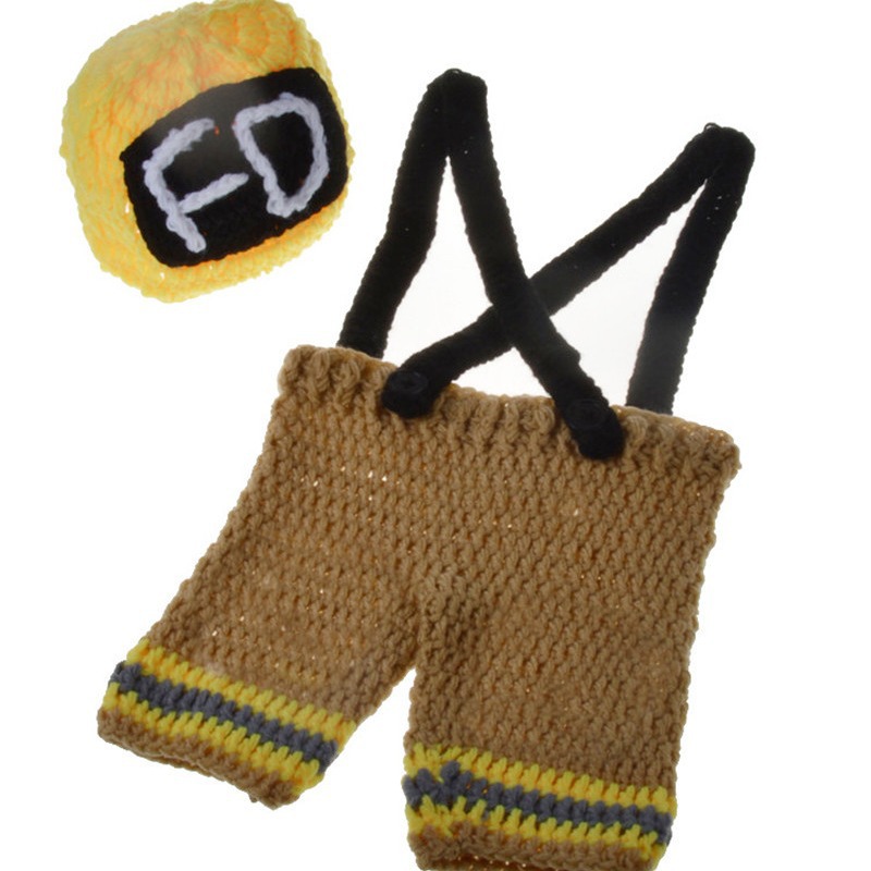 Handmade Crochet Newborn Baby  - Photography Yellow ulasan dan harga