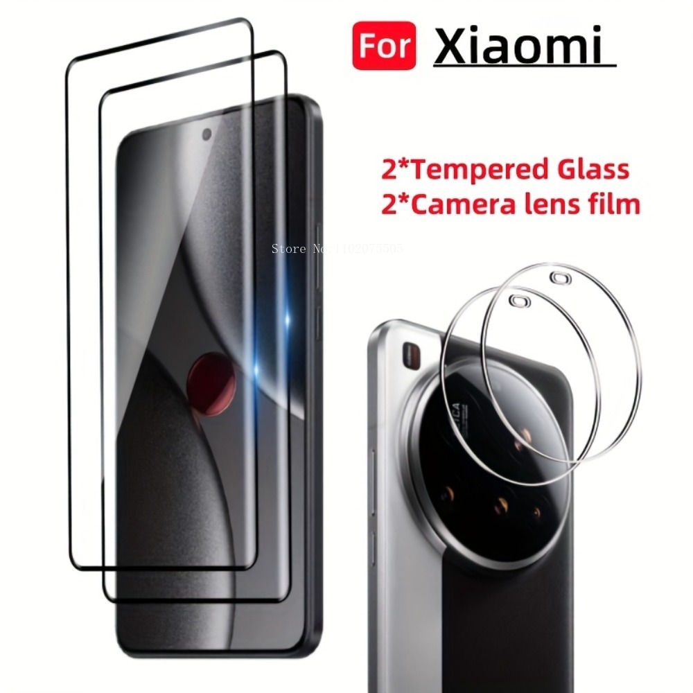 [4-in-1]2Pcs 3D Tempered Glass - Photography Kit Xiaomi 15 Ultra ulasan dan harga
