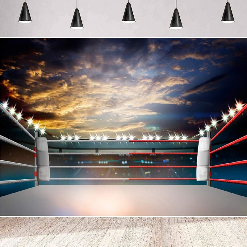 Lighting 3D Boxing Arena Photo - Photography Competition ulasan dan harga
