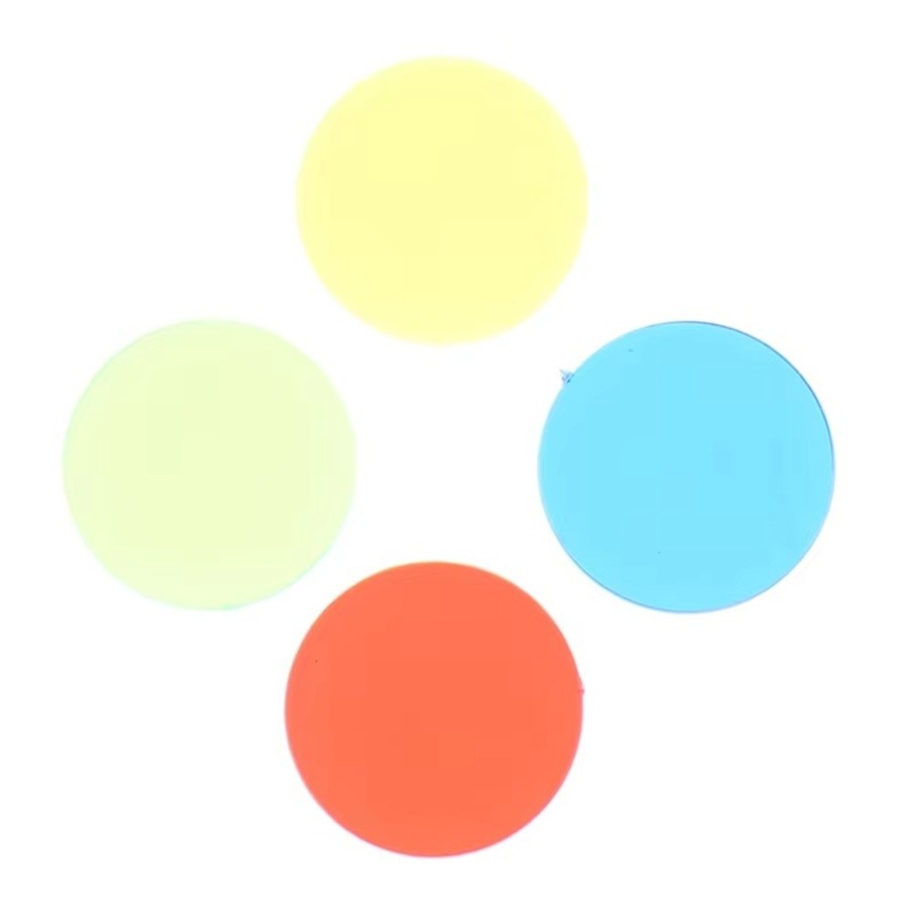100Pcs New Plastic Round Count - Color Checker Card ulasan dan harga