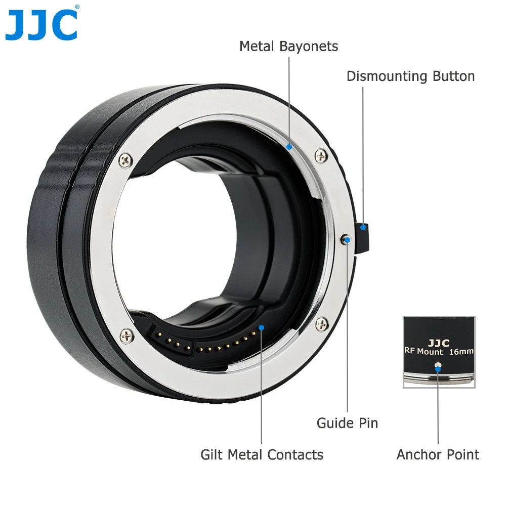 JJC RF Mount Auto Focus Macro  - Macro Extension Tube ulasan dan harga