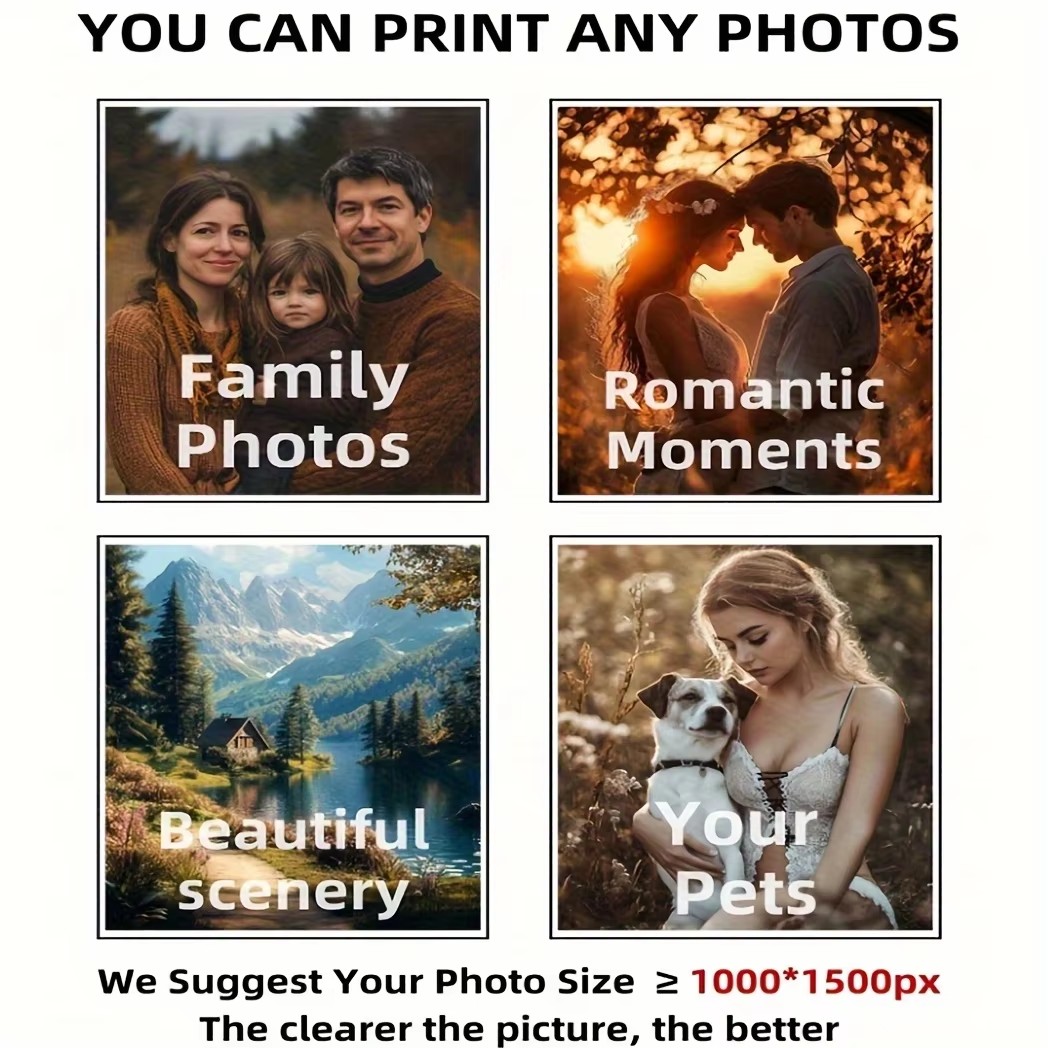 3pcs/set Custom Square Canvas  - Photography Course ulasan dan harga