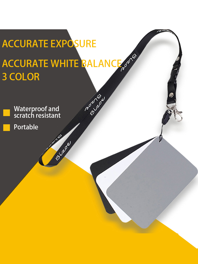 White Balance Card 18% Neutral - Color Checker Card ulasan dan harga