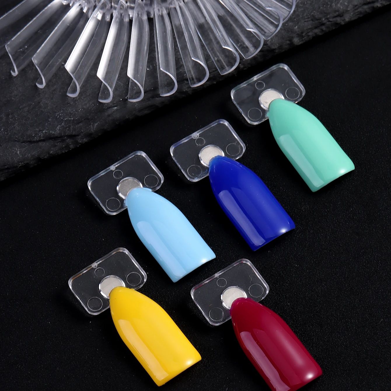 Nail Polish Color Chart Displa - Color Checker Card ulasan dan harga