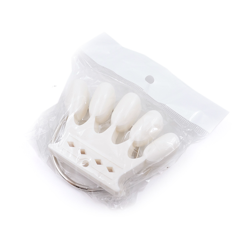 4Colors False Nail Tips Displa - Color Checker Card ulasan dan harga