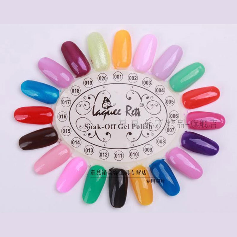 4Colors False Nail Tips Displa - Color Checker Card ulasan dan harga