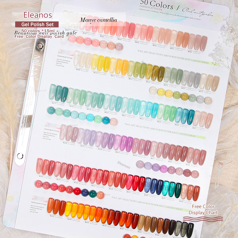 Lemcco Korean Style 50pcs Jell - Color Checker Card ulasan dan harga