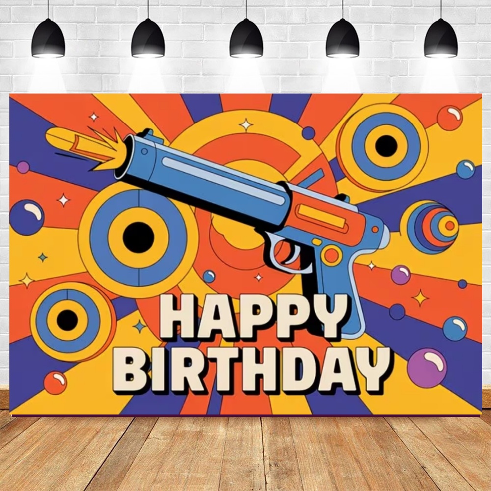 Nerf Gun Theme Birthday Party  - Photography Competition ulasan dan harga