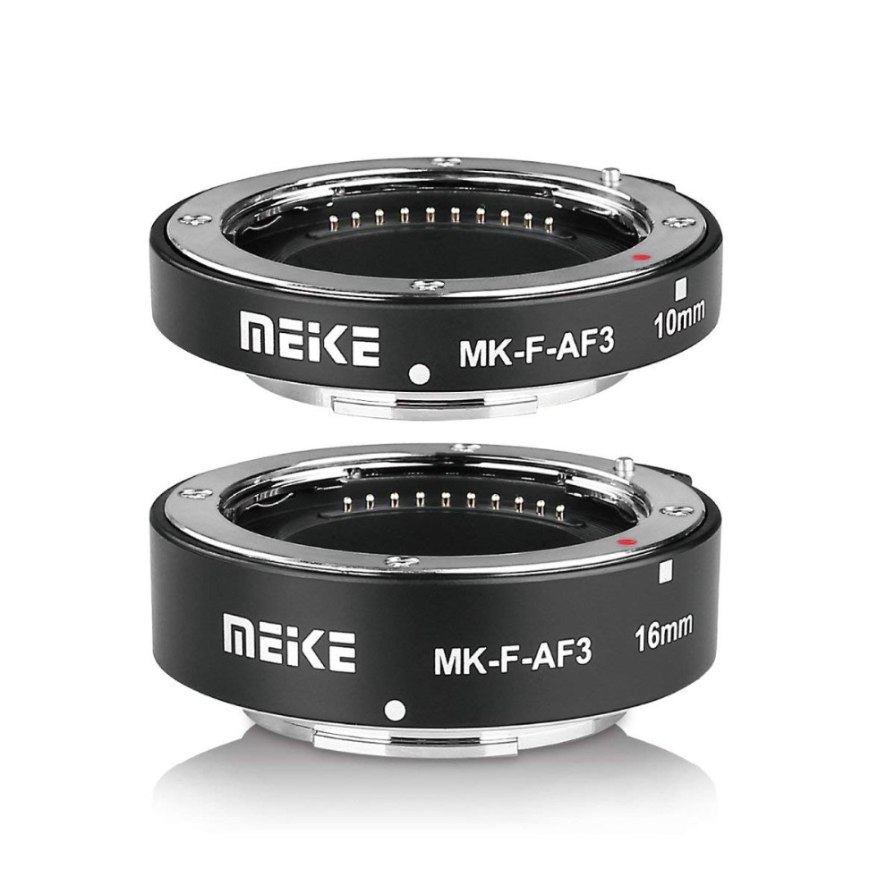 Meike MK-F-AF3 Metal Auto Focu - Macro Extension Tube ulasan dan harga