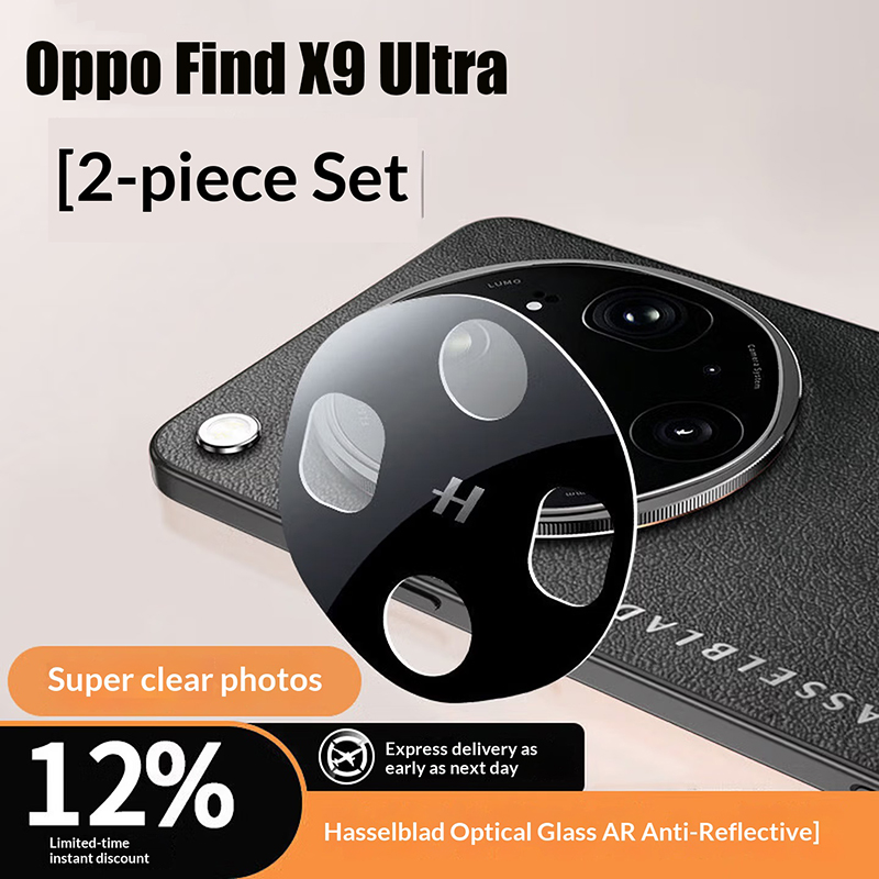 2 Pieces Black Camera Lens Pro - Photography Kit Oppo Find X9 Pro ulasan dan harga