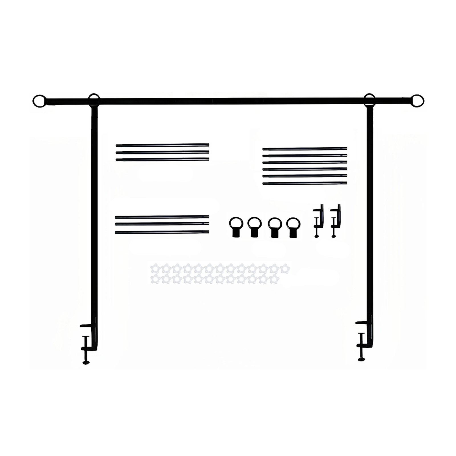 Adjustable Over The Table Arch - Backdrop Stand Kit ulasan dan harga
