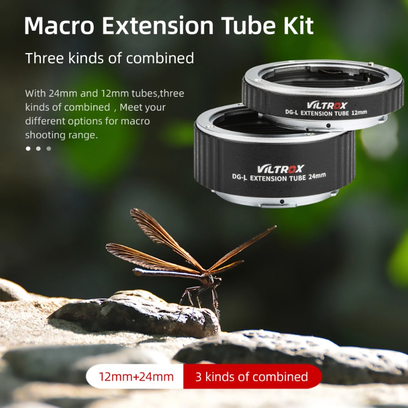 Viltrox DG-L Auto Focus Macro  - Macro Extension Tube ulasan dan harga