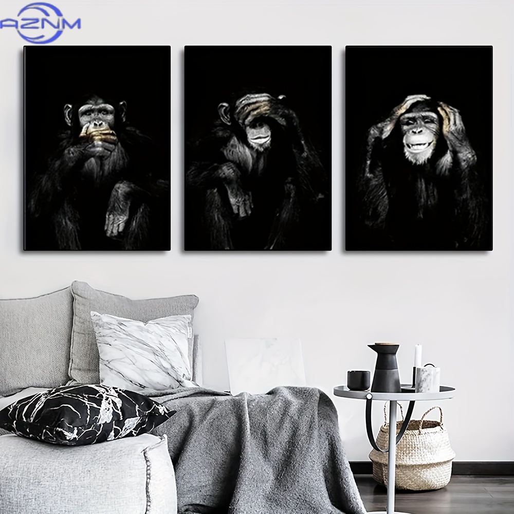3pcs/set Big Size Unframed Ret - Photography Course ulasan dan harga